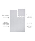 TODDLEKIND - Tapis de Jeu Bébé Tulum - Stone