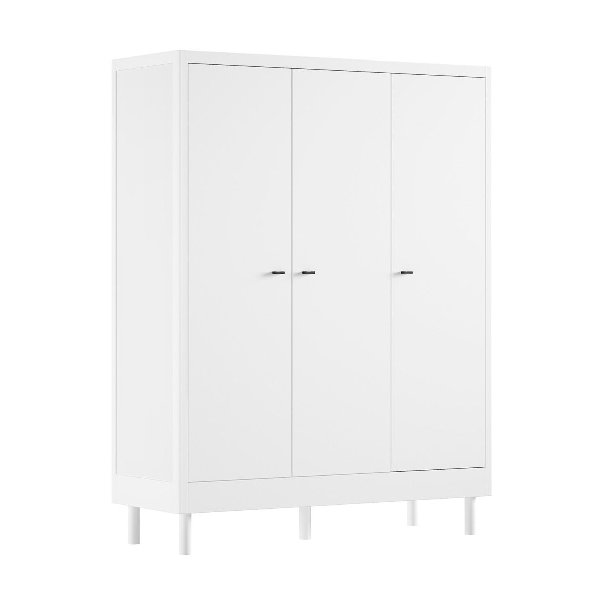 VIPACK-Armoire 3 Portes Forrest – En Hêtre Blanc
