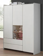 VIPACK - Armoire KIDDY 3 Portes Blanc