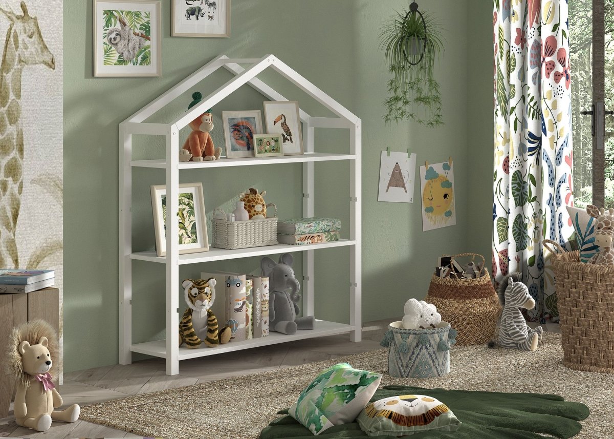 VIPACK - Bibliotèque DALLAS Blanc