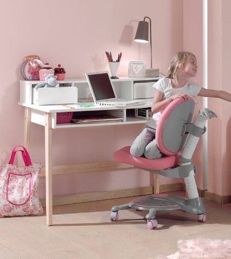 VIPACK - Bureau KIDDY Blanc