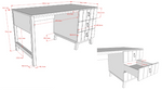 VIPACK-Bureau Sezane – Argile Et Noyer
