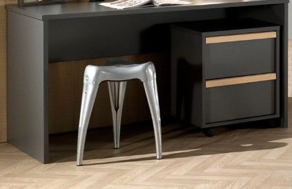 VIPACK - Caisson De Bureau LONDON Anthracite