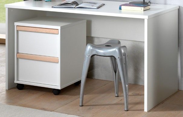 VIPACK - Caisson De Bureau LONDON Blanc