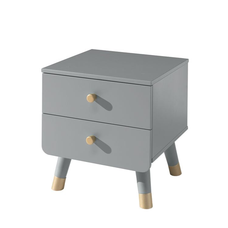 VIPACK - Chevet BILLY Gris Intemporel