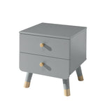 VIPACK - Chevet BILLY Gris Intemporel