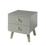 VIPACK - Chevet BILLY Vert Olive