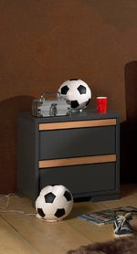 VIPACK - Chevet LONDON Anthranite