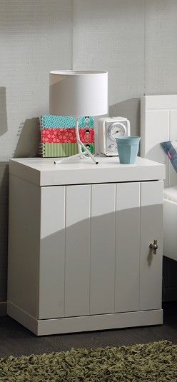 VIPACK - Chevet ROBIN Blanc