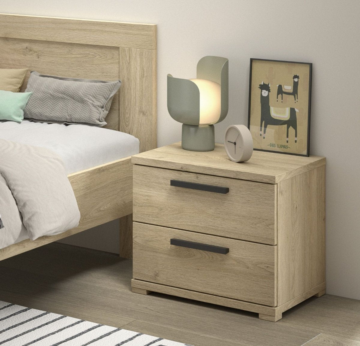 VIPACK - Chevet SAM Chêne