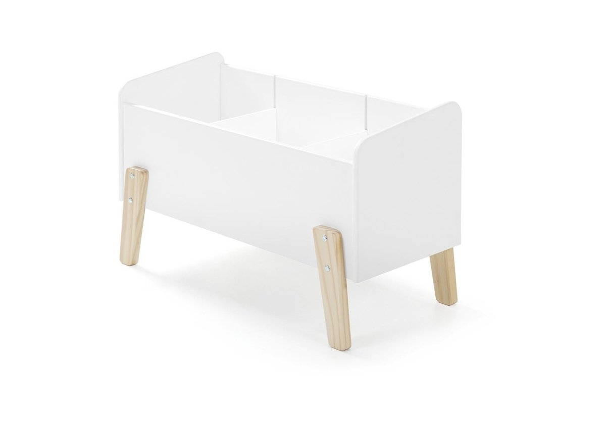 VIPACK - Coffre à Jouets KIDDY Blanc