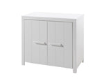VIPACK - Commode ERIK 2 Portes Blanc
