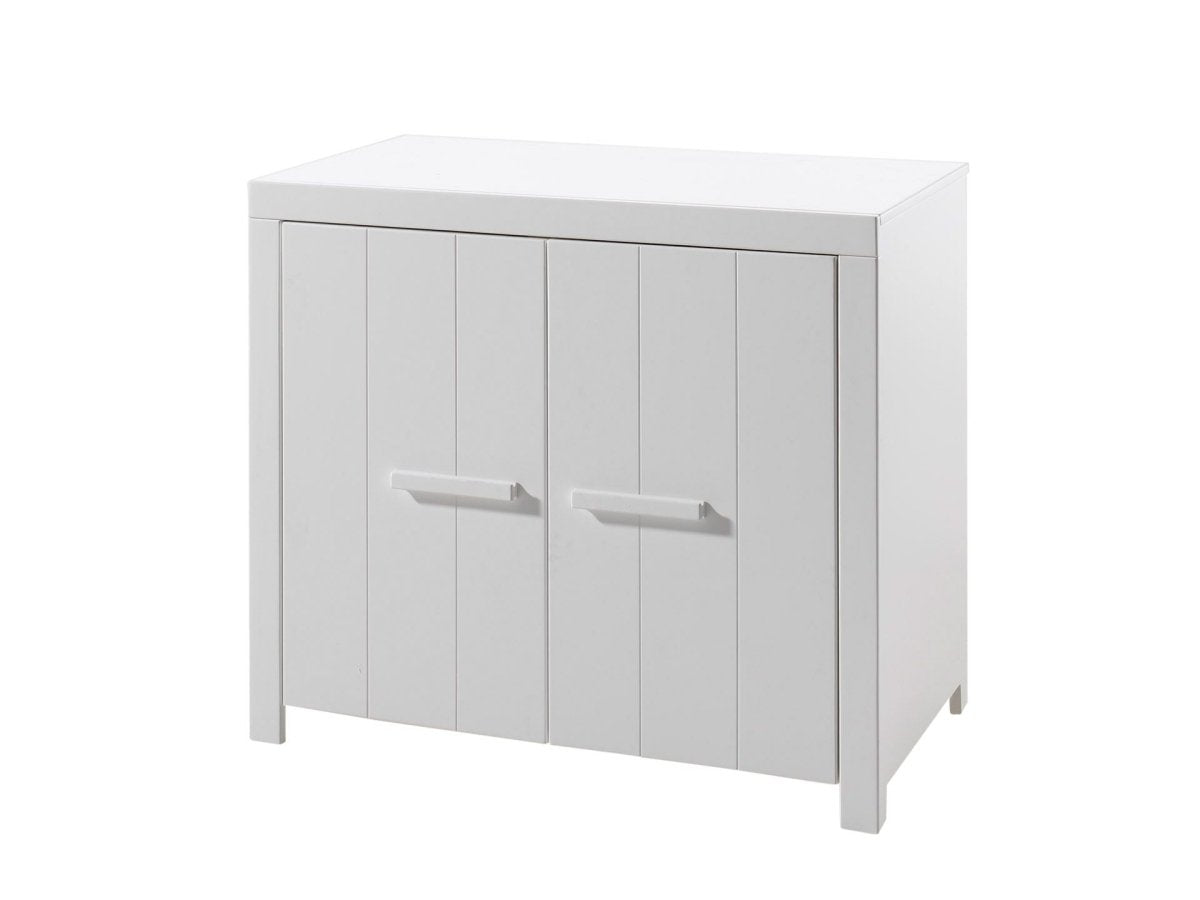 VIPACK - Commode ERIK 2 Portes Blanc