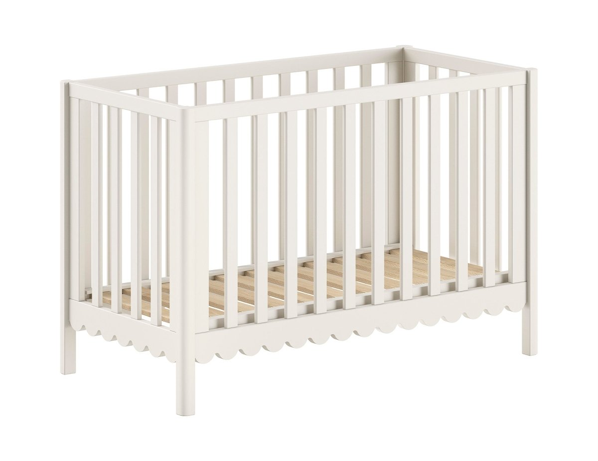 VIPACK-Ensemble Lit Bébé + Lit + Plan À Langer Swingo – 60 x 120 Cm – Argile