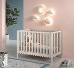 VIPACK-Ensemble Lit Bébé + Table À Langer + Lit Swingo – 60 x 120 Cm – Argile