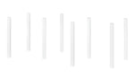 VIPACK-Ensemble Lit Superposé + Lit Banquette + Lit + Pieds De Conversion Forrest – 90 x 200 Cm – Blanc