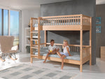 VIPACK-Ensemble Lit Superposé + Lit + Barrière De Sécurité Forrest – 90 x 200 Cm