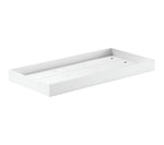 VIPACK-Ensemble Lit Superposé + Lit + Barrière De Sécurité + Tiroir De Rangement Forrest – 90 x 200 Cm – Blanc