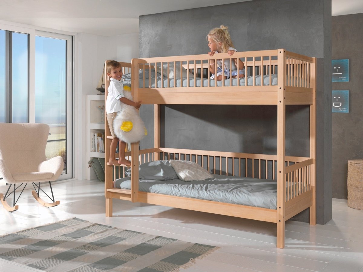 VIPACK-Ensemble Lit Superposé + Lit + Tiroir De Rangement Forrest – 90 x 200 Cm