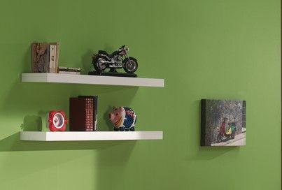 VIPACK - Étagère Murale LARA (2 PCS) Blanc