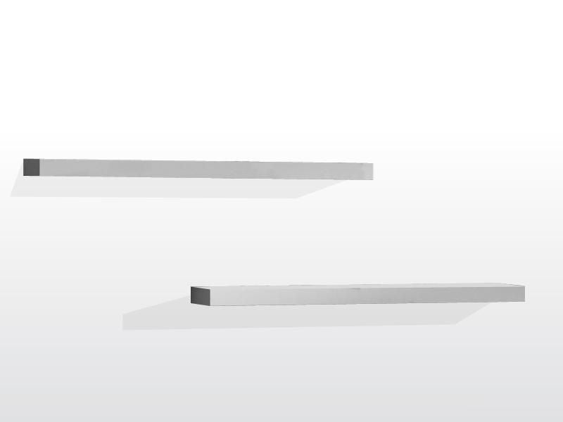 VIPACK - Étagère Murale LARA (2 PCS) Blanc