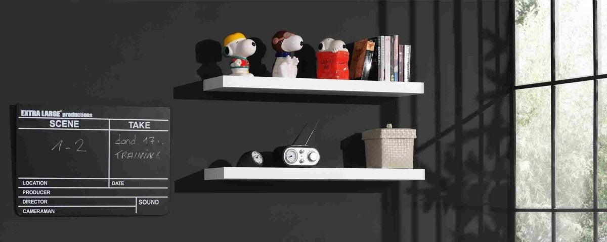 VIPACK - Étagère Murale ROBIN (2 PCS) Blanc