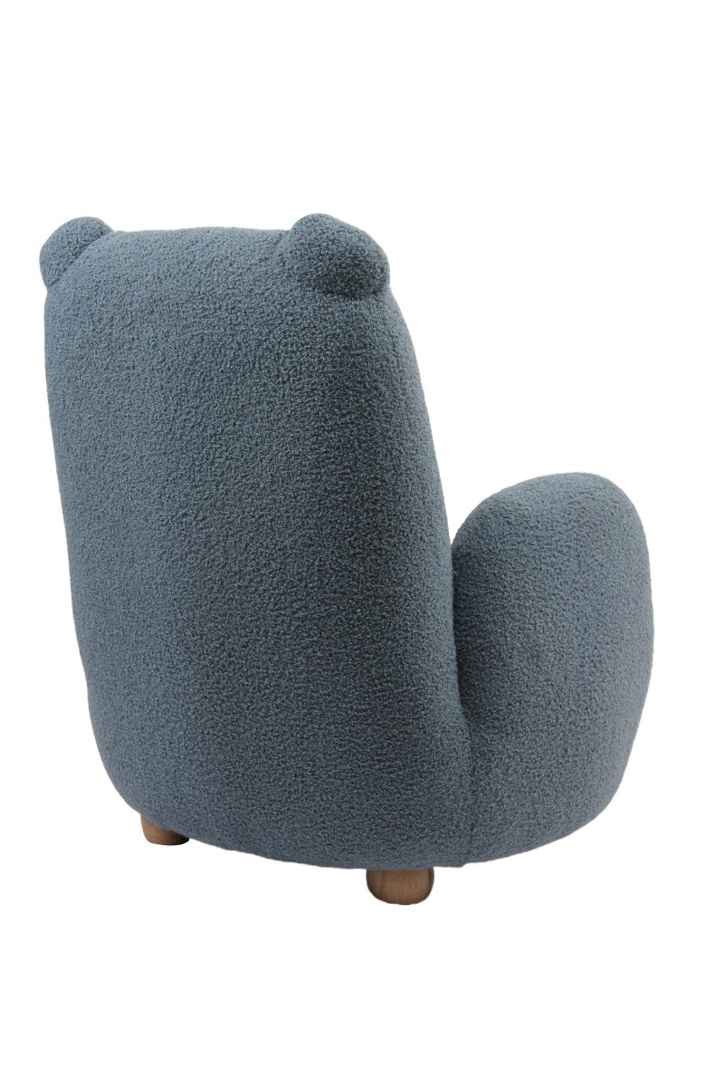 VIPACK - Fauteuil ROCKY Ours Mini Bleu