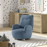 VIPACK - Fauteuil ROCKY Ours Mini Bleu
