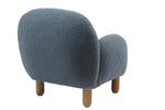 VIPACK - Fauteuil Simple ROCKY Mini Bleu