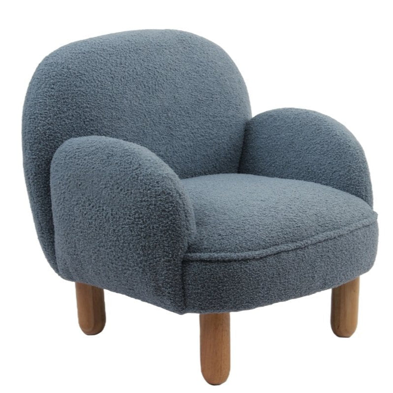 VIPACK - Fauteuil Simple ROCKY Mini Bleu