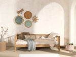 VIPACK-Lit Banquette Forrest – 90 x 200 Cm – En Chêne