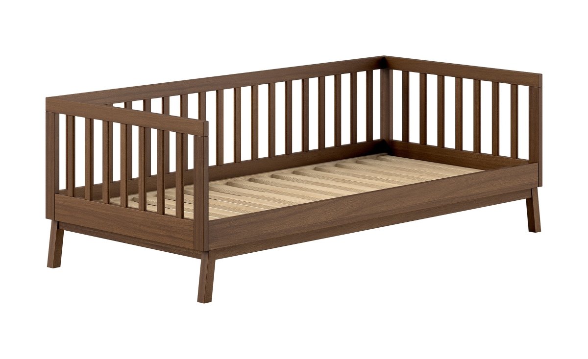 VIPACK-Lit Banquette Sezane – 90 x 200 Cm – Noyer