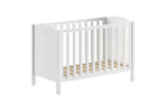 VIPACK - Lit Bébé AMORI 60x120 CM Blanc
