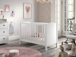 VIPACK - Lit Bébé AMORI 60x120 CM Blanc