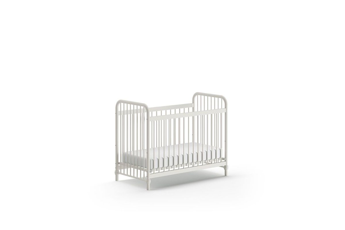 VIPACK - Lit Bébé BRONXX 60x120 cm Blanc
