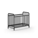 VIPACK - Lit Bébé BRONXX 60x120 cm Noir