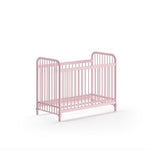 VIPACK - Lit Bébé BRONXX 60x120 cm Rose