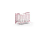 VIPACK - Lit Bébé BRONXX 60x120 cm Rose