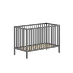 VIPACK - Lit Bébé DINO 60x120cm Anthracite