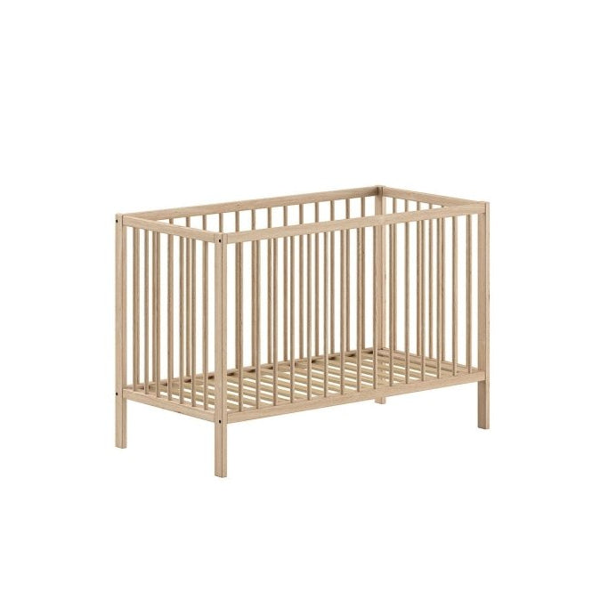 VIPACK - Lit Bébé DINO 60x120cm Naturel