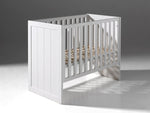 VIPACK - Lit Bébé ERIK 60x120cm Blanc