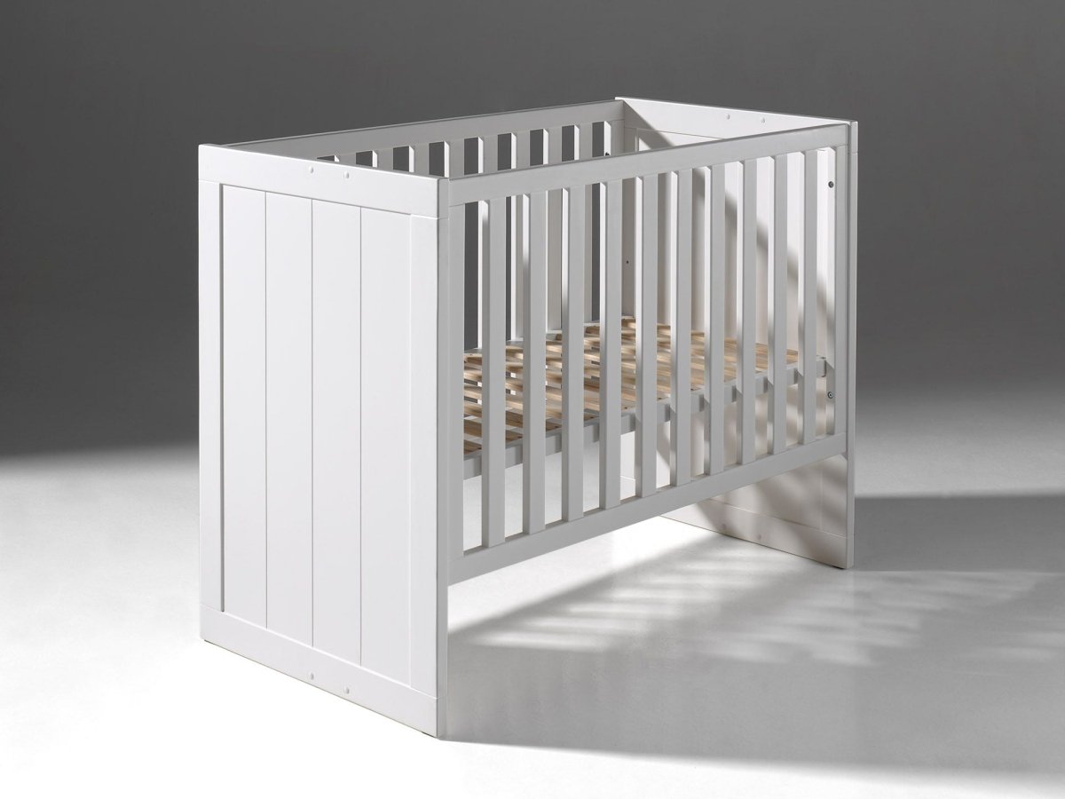 VIPACK - Lit Bébé ERIK 60x120cm Blanc