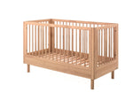 VIPACK-Lit Bébé Évolutif Forrest – 70 x 140 Cm – En Chêne