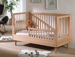 VIPACK-Lit Bébé Évolutif Forrest – 70 x 140 Cm – En Chêne