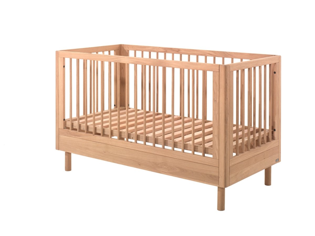 VIPACK-Lit Bébé Évolutif Forrest – 70 x 140 Cm – En Chêne