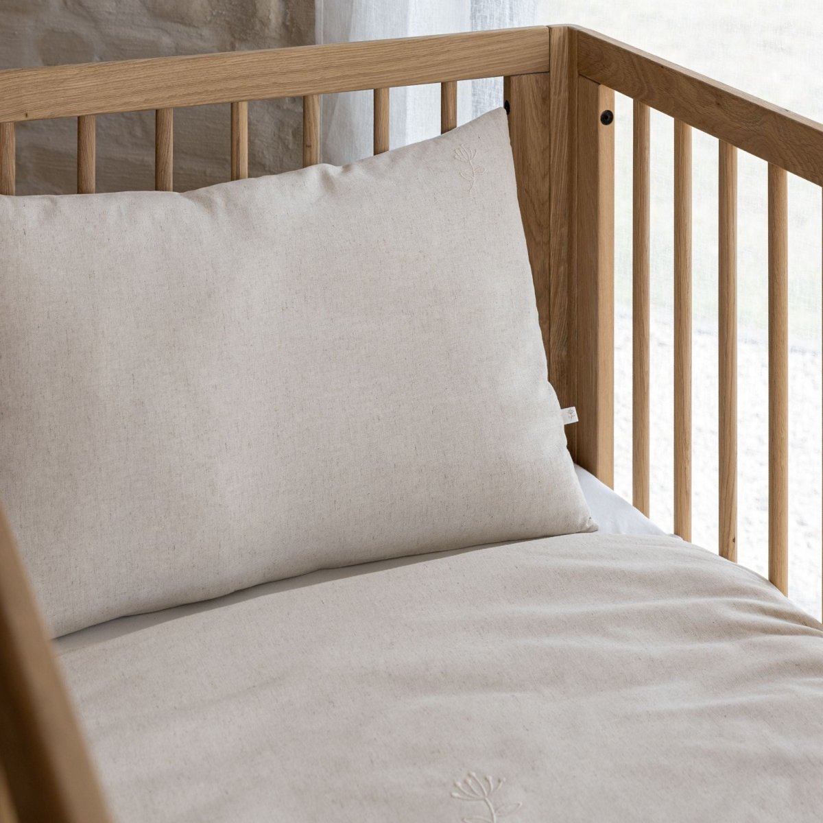 VIPACK-Lit Bébé Évolutif Forrest – 70 x 140 Cm – En Chêne