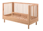 VIPACK-Lit Bébé Évolutif Forrest – 70 x 140 Cm – En Chêne