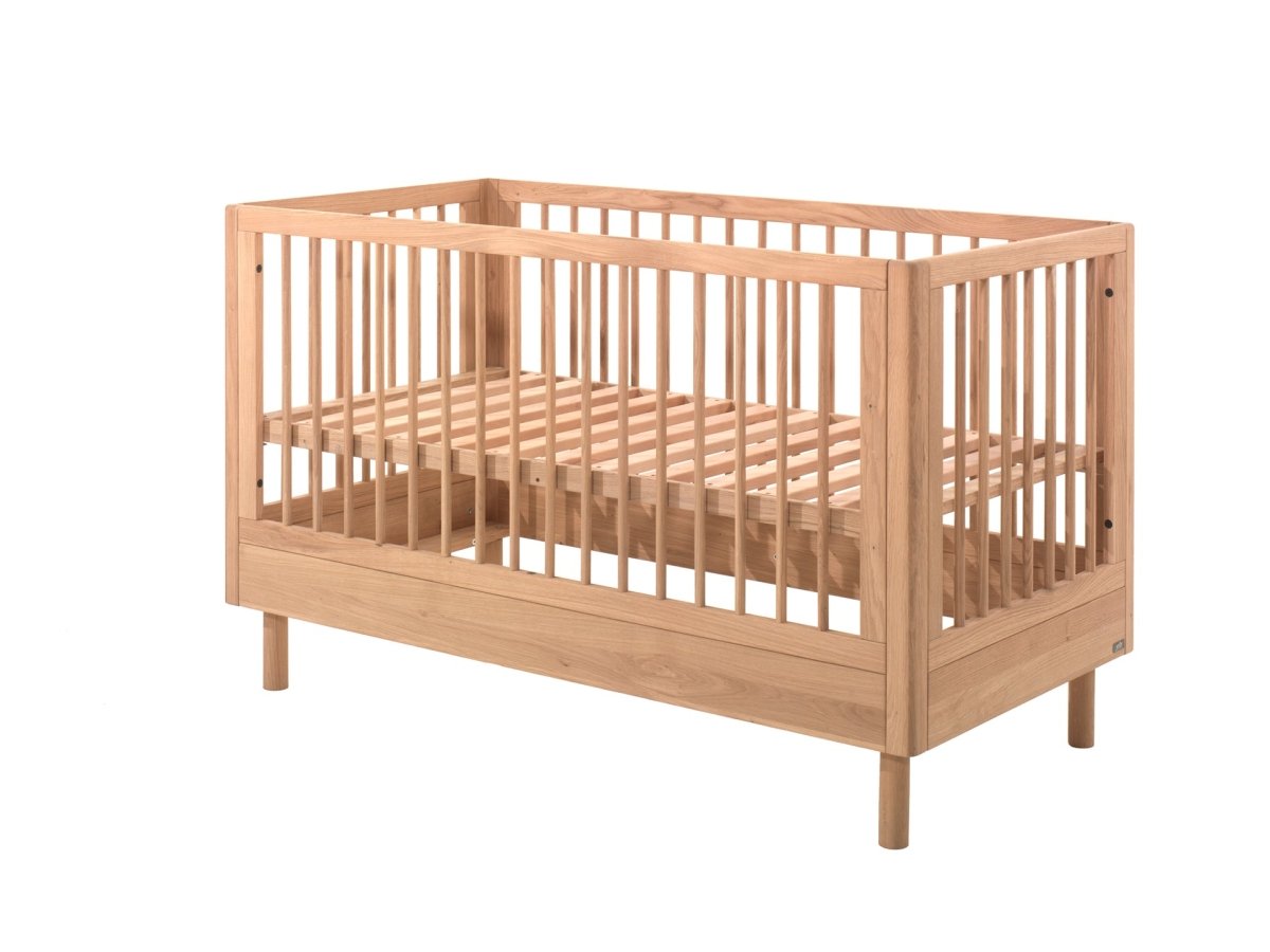 VIPACK-Lit Bébé Évolutif Forrest – 70 x 140 Cm – En Chêne