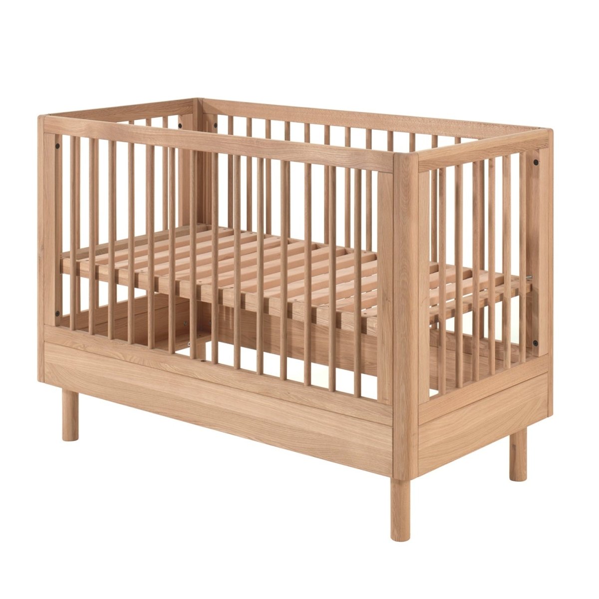 VIPACK-Lit Bébé Forrest – 60 x 120 Cm – En Chêne