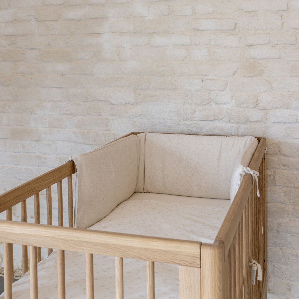 VIPACK-Lit Bébé Forrest – 60 x 120 Cm – En Chêne